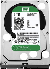 WD Green WD60EZRX 6TB 3.5